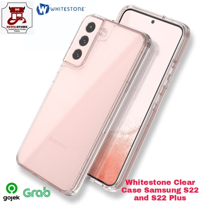 Whitestone Premium Crystal Clear Case Samsung S22 Ultra S22 Plus S22