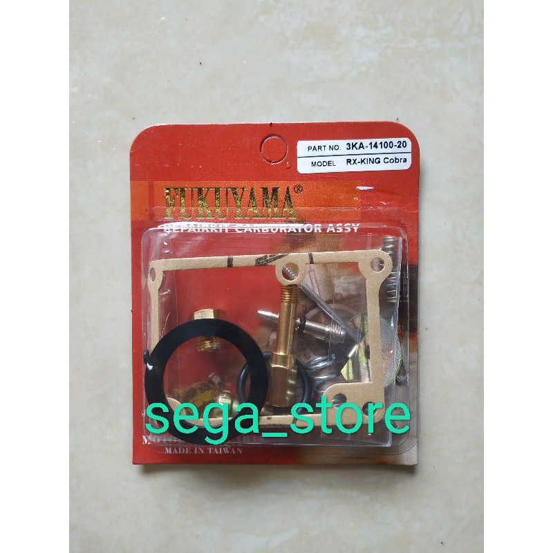 repairkit repair kit karburator yamaha rx king cobra fukuyama 3KA-14100-20