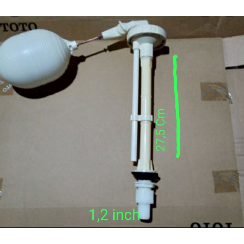 Pelampung kloset toto / pelampung bola kloset / pelampung bola