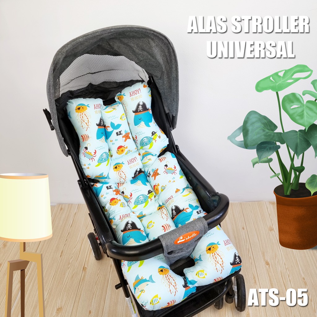 Alas Jok Stroller Bayi Universal / Strollerpad Pelapis Pelindung Semua Stroller