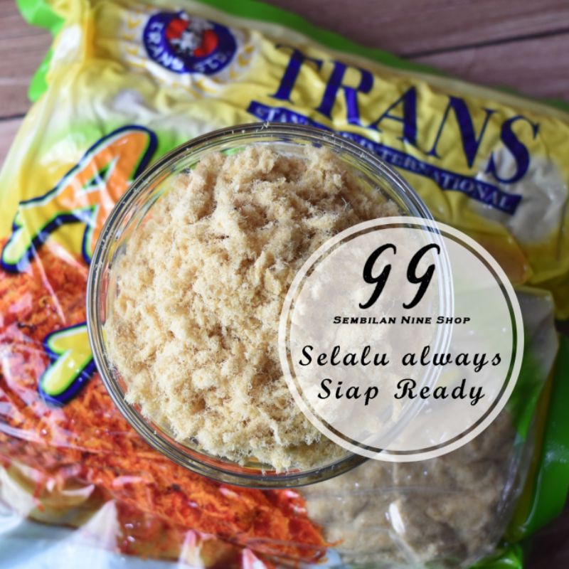 

100 Gram TRANS Abon AYAM MANIS Chicken Floss SWEET Import Kualitas Premium Quality