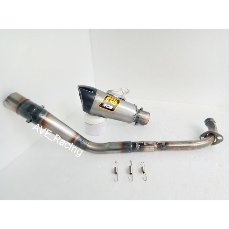 Knalpot racing RCB buat Supra X, Supra GTR dll