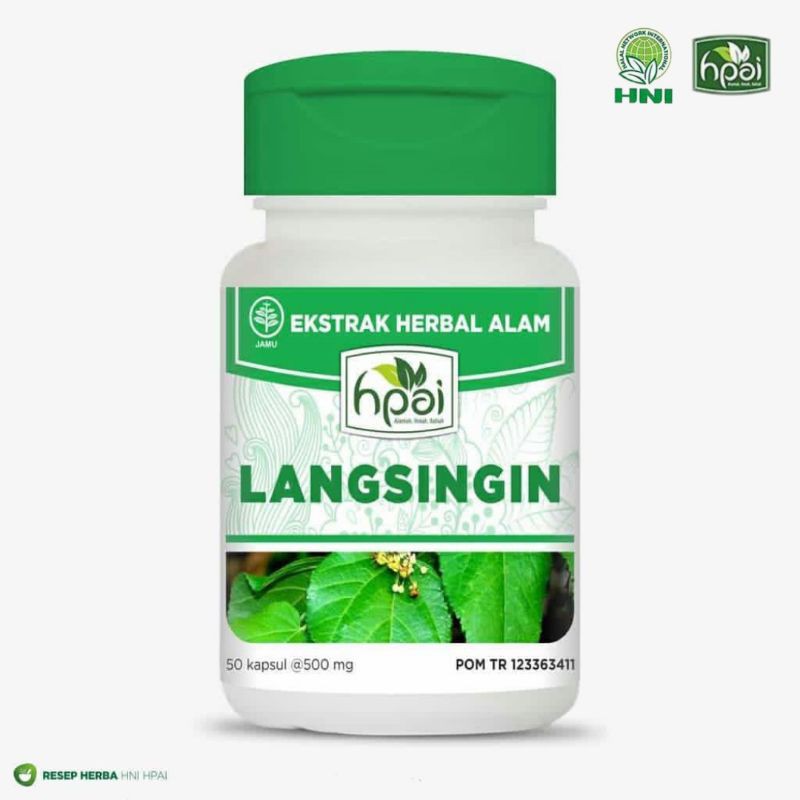 LANGSINGIN produk herbal hni hpai