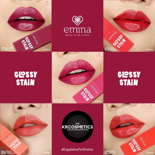 Emina lip Glossy Stain liptint 3gr