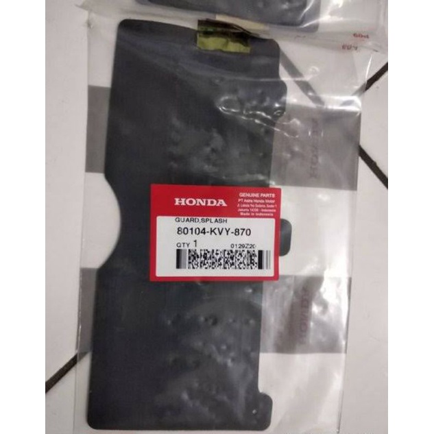 80104KVY870 Karet spakbor kolong belakang Honda Beat Karburator 2008 -2012 ori AHM