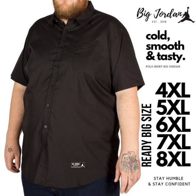 Kemeja Polos Big Size / Kemeja Pria Big size / Kemeja Jumbo Size