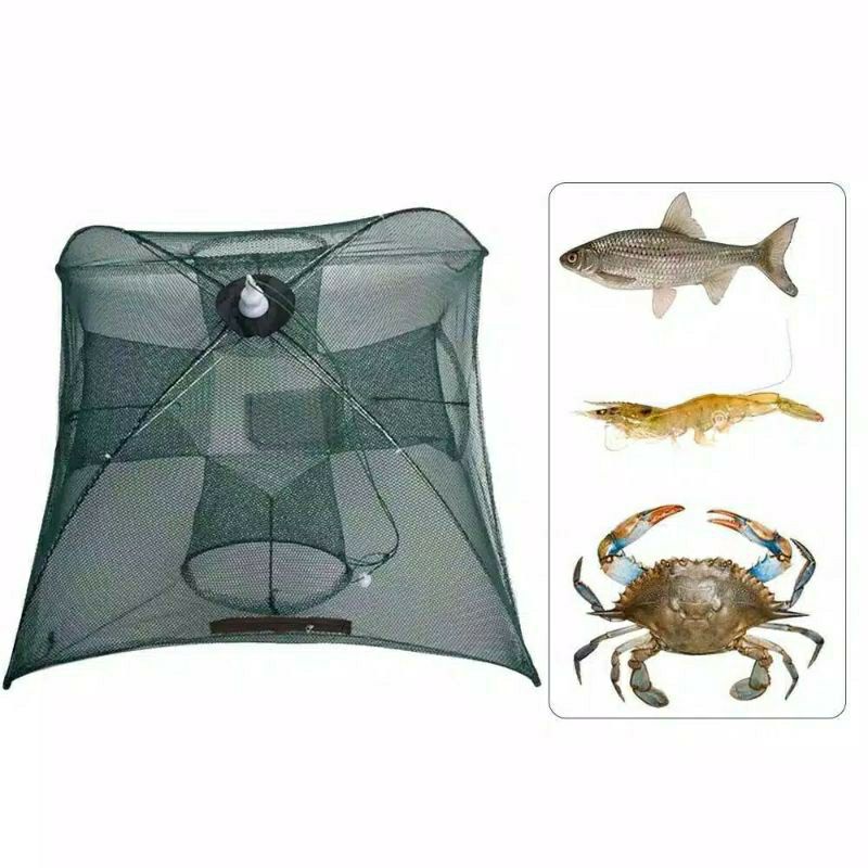 Perangkap Ikan / Bubu udang / Jaring ikan 4 LUBANG Hexagonal