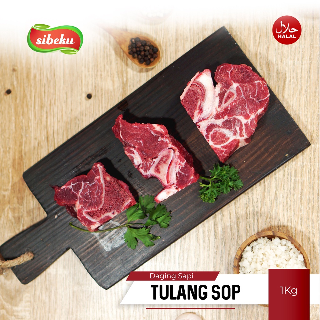 

Daging Sapi Sop Tulang leher Neckbone Halal - Frozen Food Impor Australia