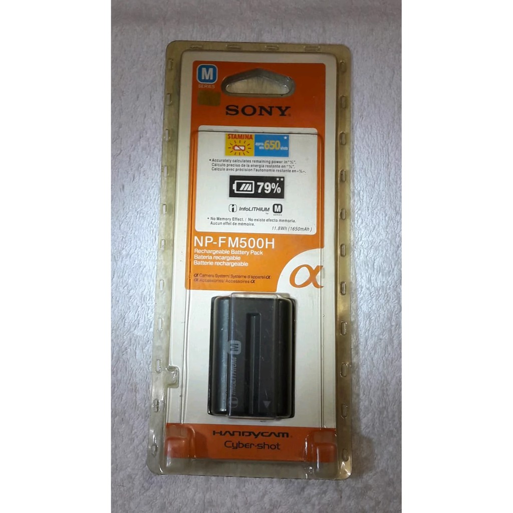 Batrai Sony Np-Fm500h