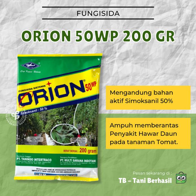 ] [FUNGISIDA 100% ORI] Orion 50WP 200 gr