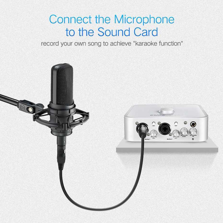 UGREEN Kabel XLR Karaoke Microphone - AV130 ( Al-Yusi )