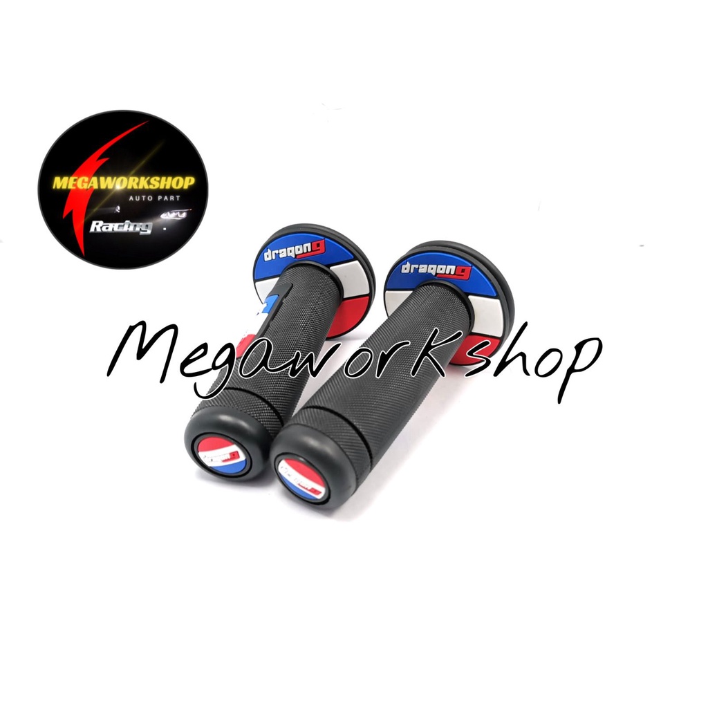 Handgrip Motor Dragon Nine Karet Universal Thailandlook / Handgrip Variasi Dragon9 Karet Universal