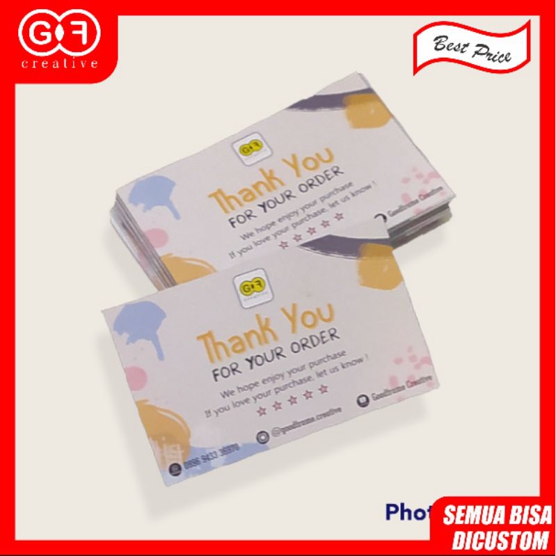 

Thank You card | Thanks card Custom Online Shop
