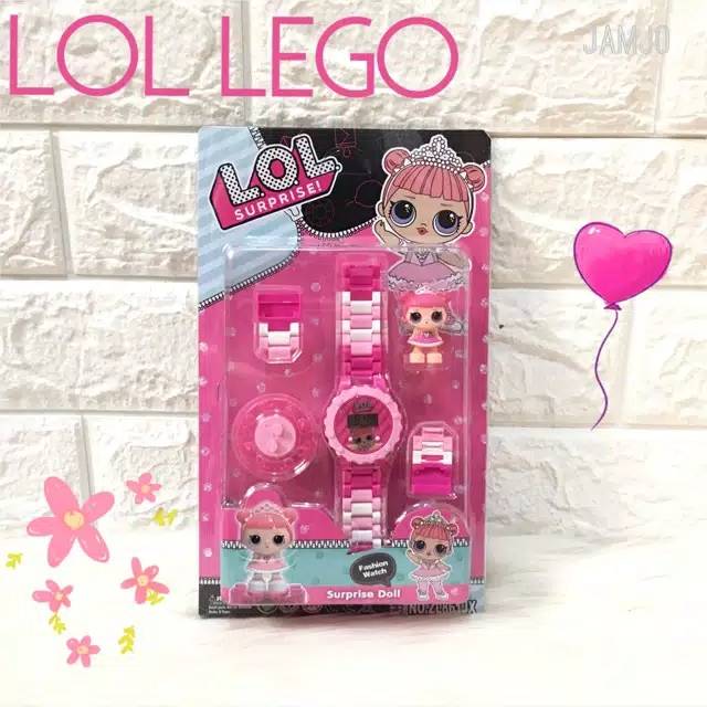 MOMBABY1 Jam Tangan Anak Avengers Rakitan atau Kado Mainan Anak Cowok Avengers