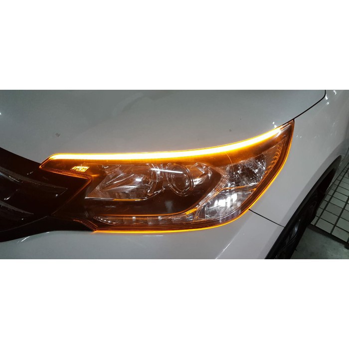 LAMPU HEADLAMP STRIP RUNNING TURNING LED MAZDA CX7 WITH SEIN - LAMPU MOBIL - AKSESORIS EKSTERIOR MO-