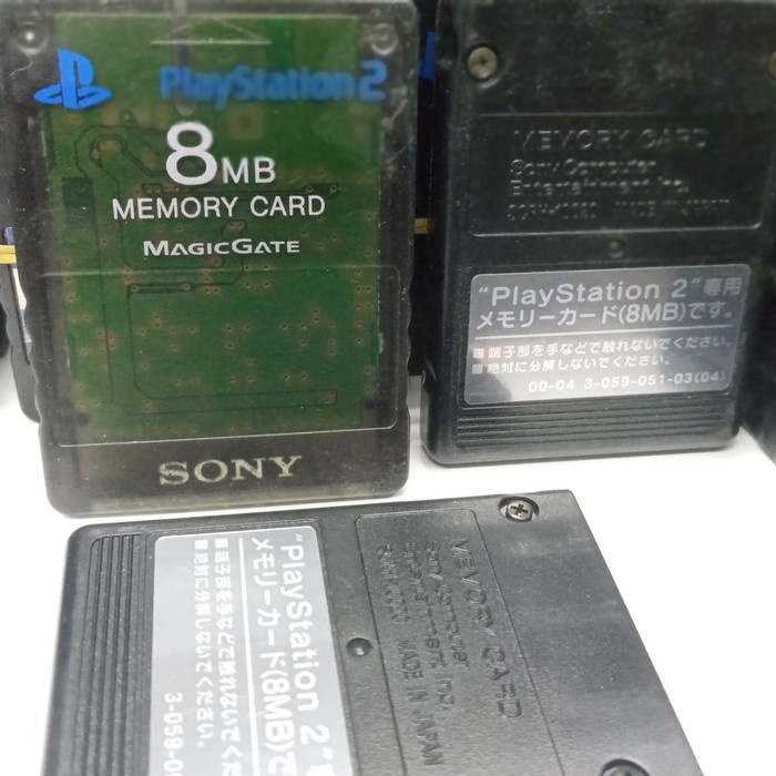memory card ps 2 original japan jepang ORIGINAL Original original