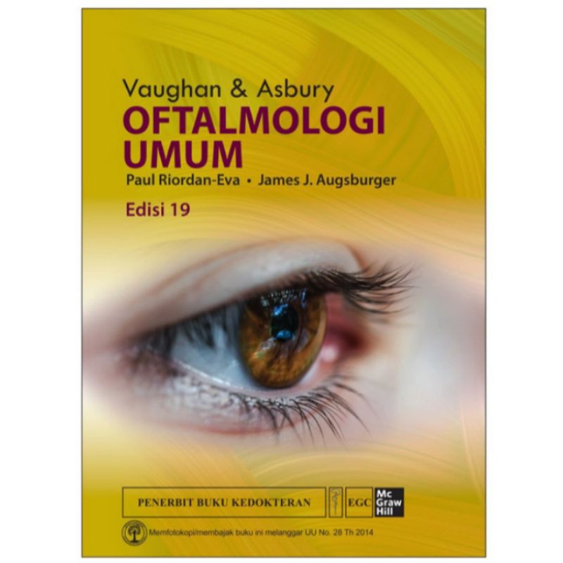 Vaughan & Asbury Oftalmologi Umum Edisi 19 - Paul Riordan