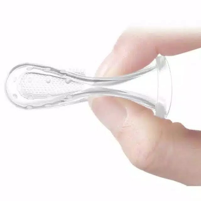 Sikat Gigi Bayi Sikat Gigi Jari Silicone Finger Toothbrush with Case