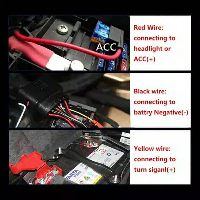 Lampu Alis LED slim alis DRL fleksibel waterproof 24v 60cm 2 mode running (1Pasang=2pcs)