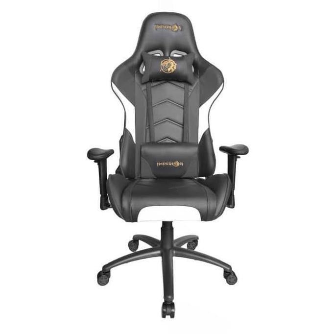 Imperion Phoenix 301 Gaming Chair / Kursi Gaming / Bangku Gaming - Putih Hitam