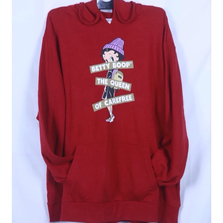 Hoodie Betty Boop // crewneck Betty Boop // jaket Betty Boop // second brand // thrift