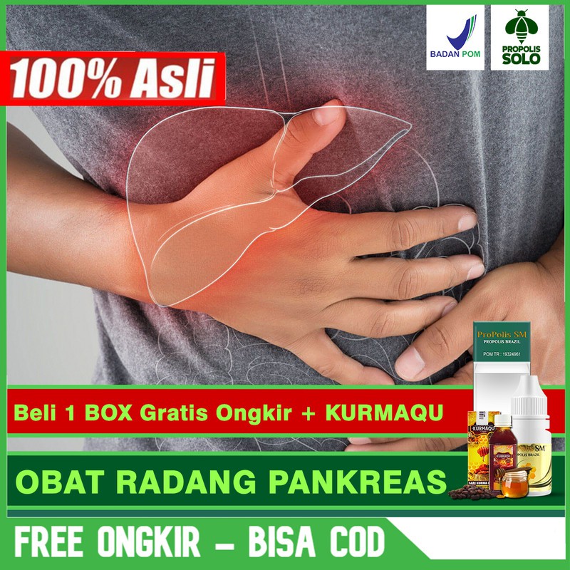 Obat Radang Pankreas, Pankreatitis Akut, Nyeri Bagian Perut Propolis SM Brazil Di SOLO Bisa COD