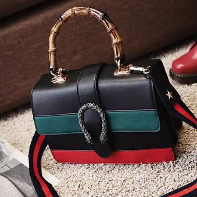 Tas Gucci bamboo import
