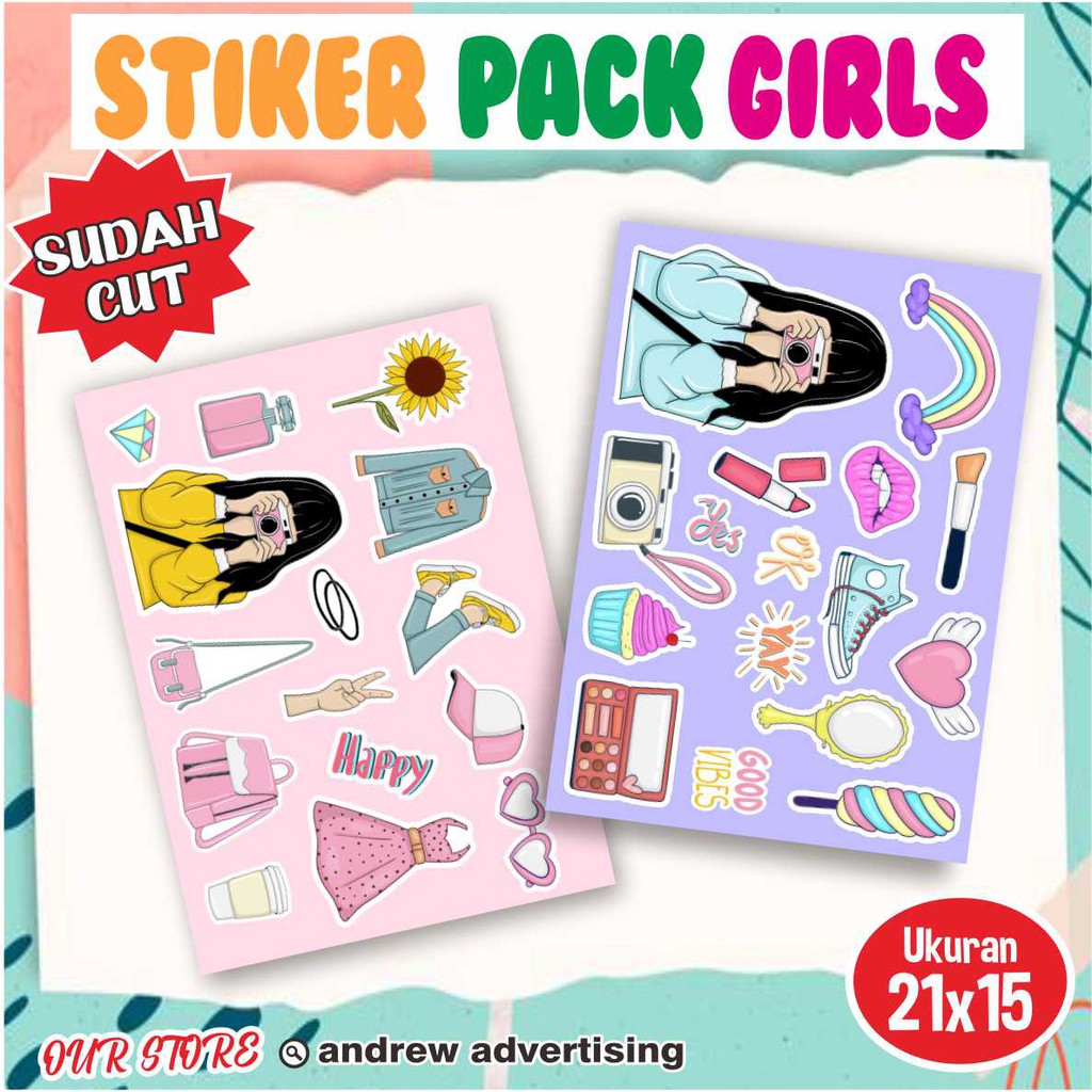 STIKER HIAS LUCU | STIKER AESTHETIC | STIKER TUMBLR | STIKER HP | STIKER BINDER | STIKER LAPTOP