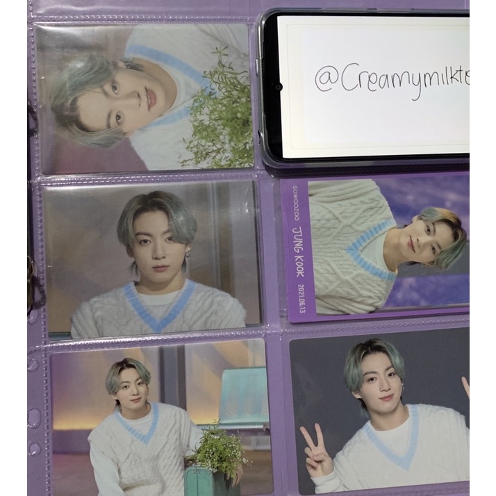 MPC Sowoozoo Jungkook (Mini photocard jungkook BTS) OFFICIAL