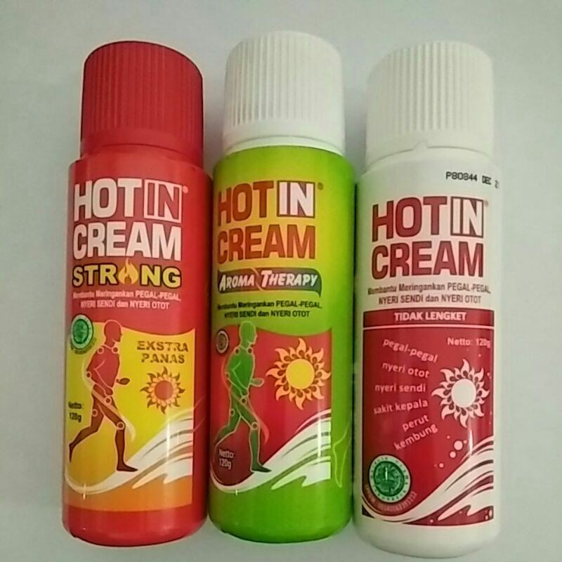 

hot in cream botol 120g