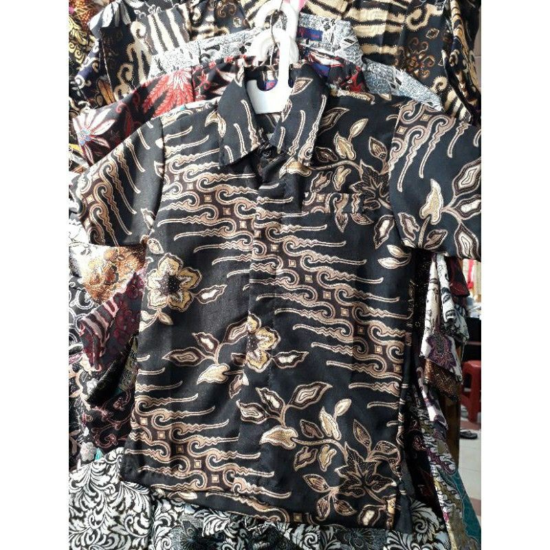 COUPLE KEMEJA MOTIF CERI HITAM