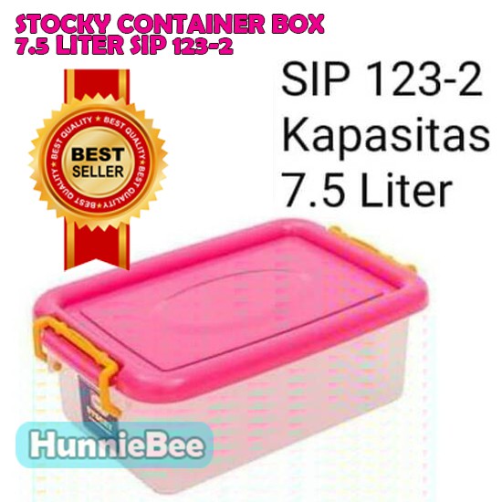 STOCKY CONTAINER BOX 7.5 LITER SIP 123-2 Shinpo