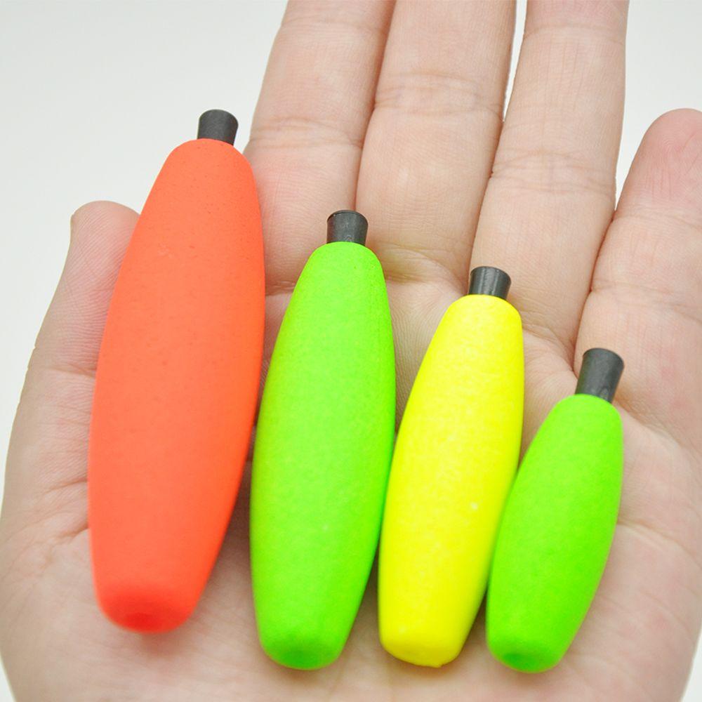 Top 2set 12pcs/Set Pelampung Busa Bola Malam Stopper Rig Tali Jam Tangan Bahan olives Beads Beans