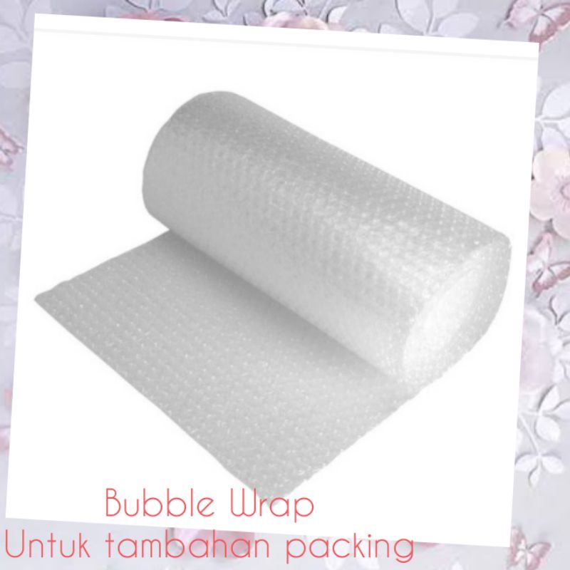

Bubble Wrap / plastik gelembung untuk tambahan Packing 1 tas.