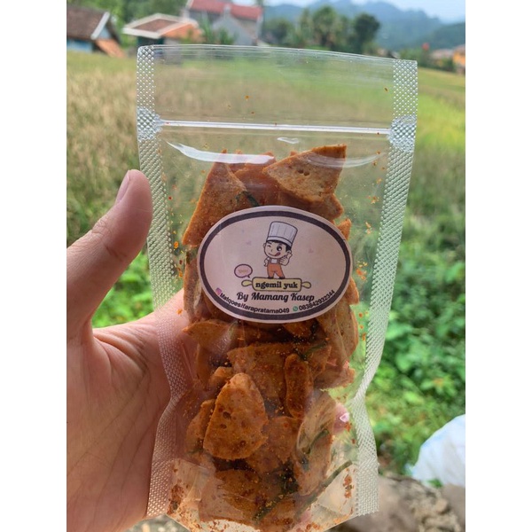 

Basreng Pedas Daun Jeruk