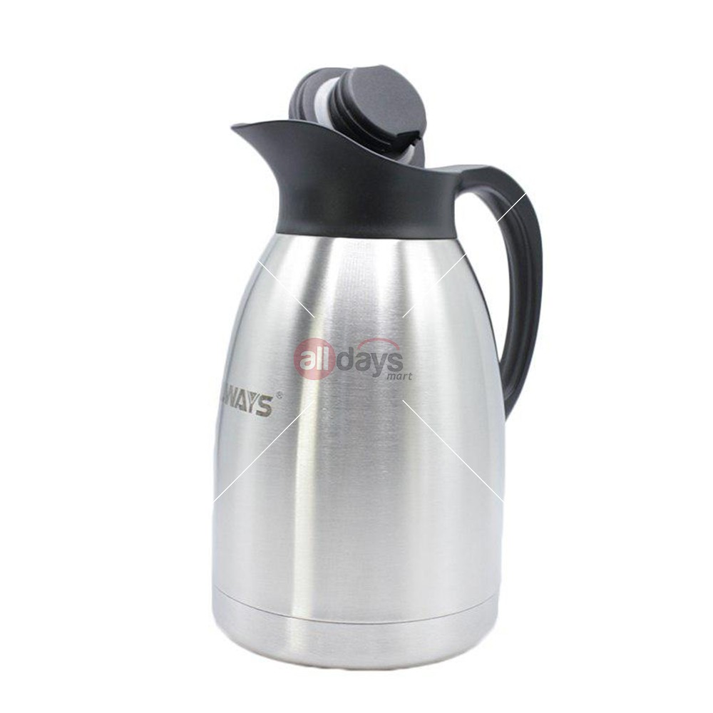 Alldaysmart Termos Glass Stanless Steel Vacuum Flask YF3809 1500ml