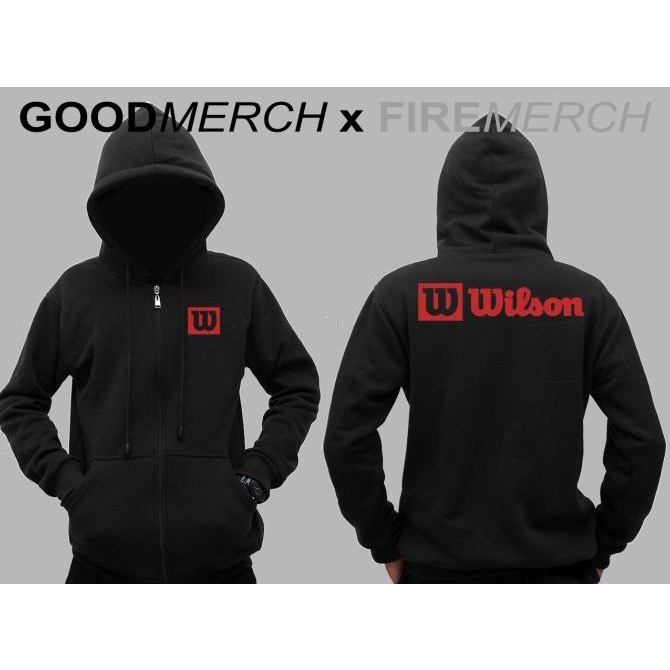 Jaket Hoodie Sweater Wilson Sweatshirt Zipper