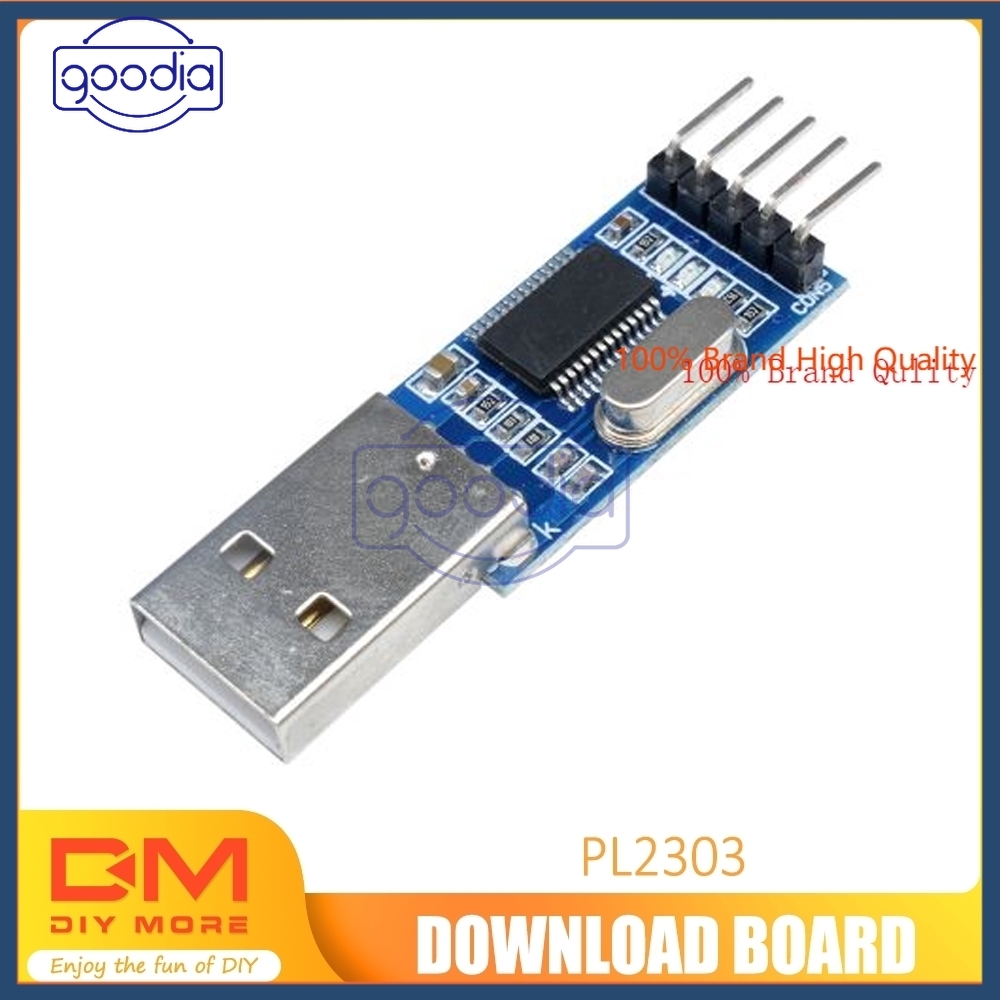 ✫〖ready to ship/COD〗✫  Modul Adapter Converter USB to RS232 TTL PL2303HX Auto untuk Arduino 3.3V / 5V XP