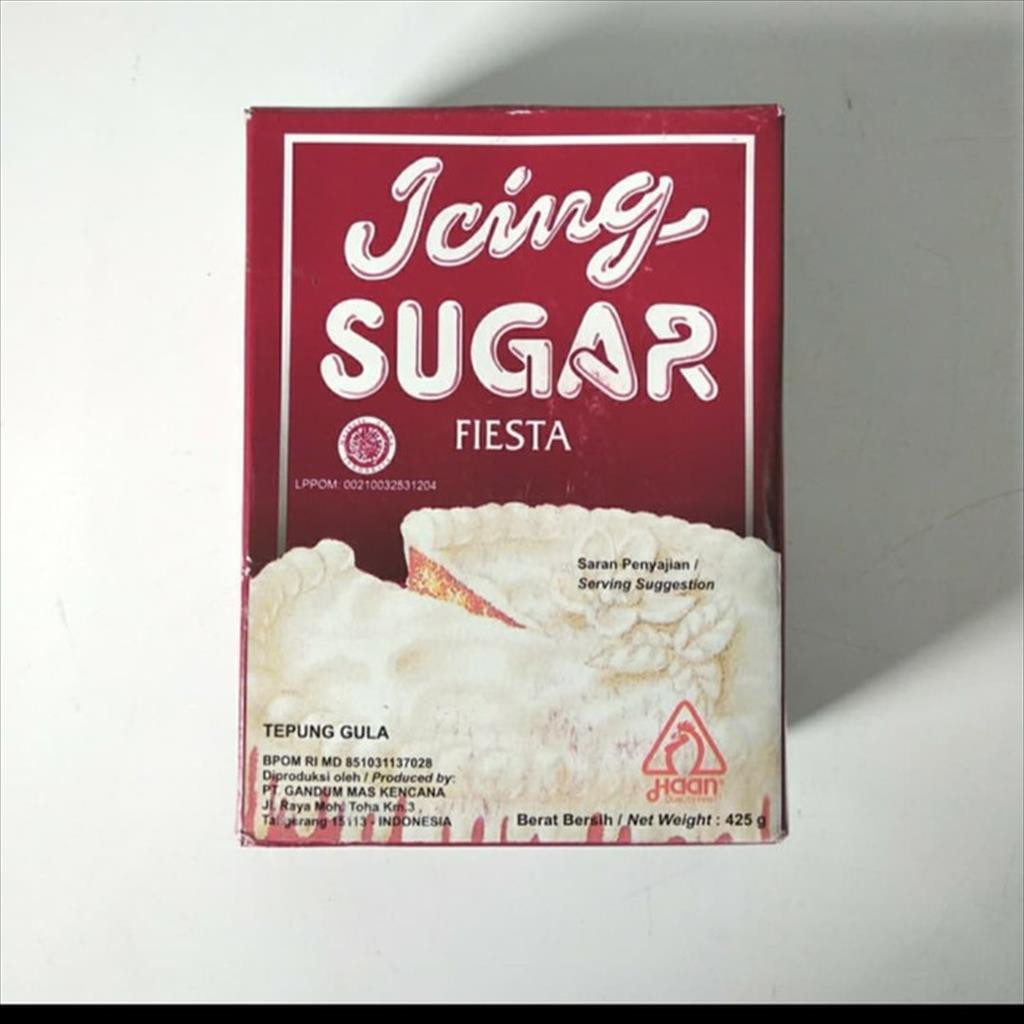 

Haan Fiesta Icing Sugar Kemasan 425 Gram