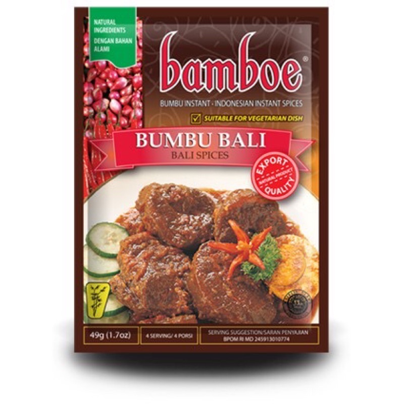 

Bamboe Bumbu Instan Bali - 49g