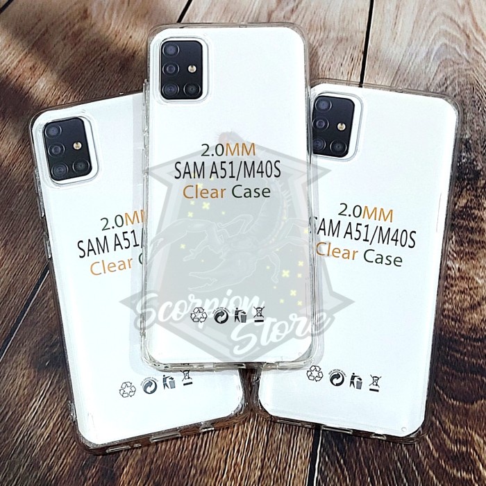 CASE SAMSUNG A51 - CLEAR CASE 2MM TPU HD SAMSUNG A51 4G - SS