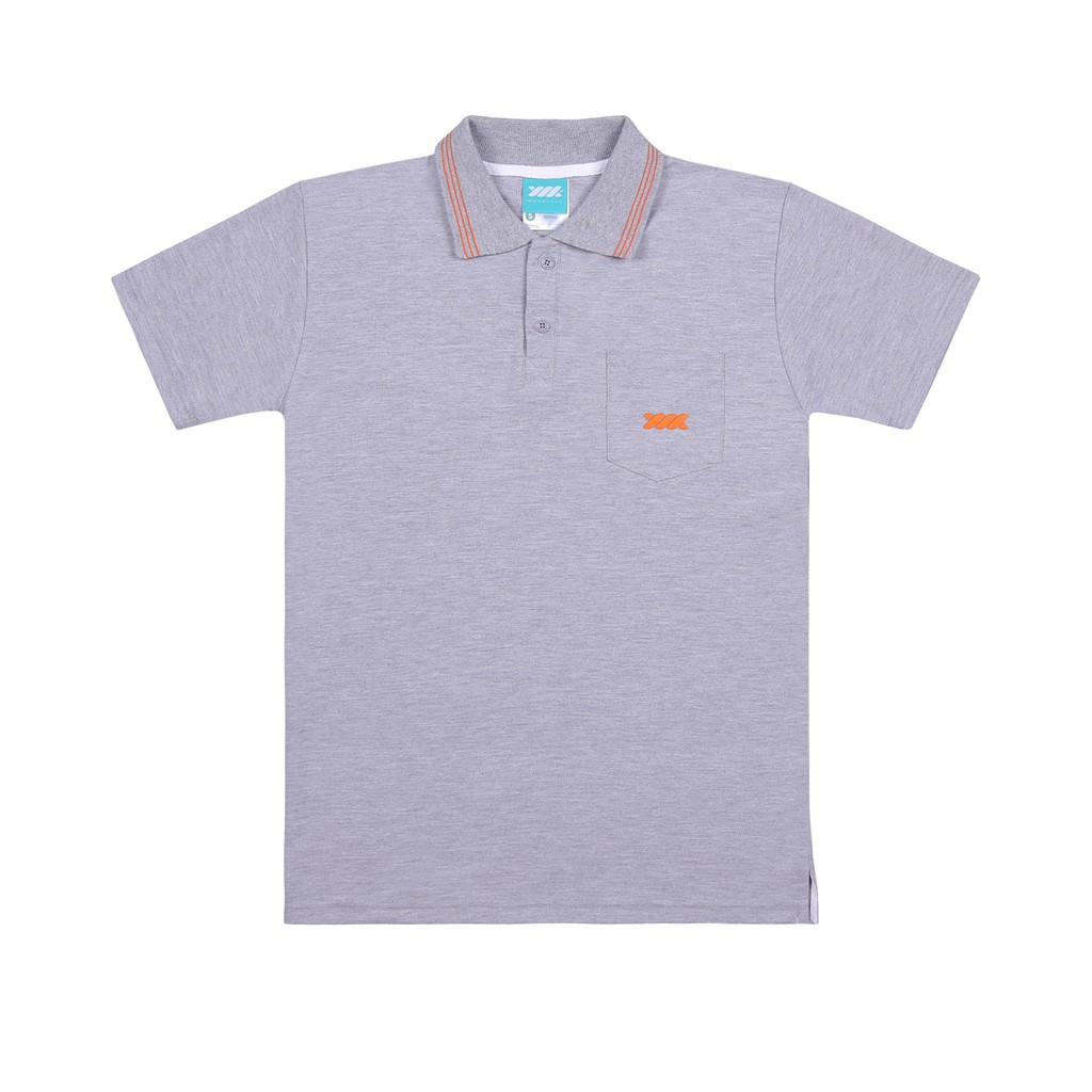 KAOS POLO PRIA - (WADEZIG) SPEZIAL MISTY -  ABUABU // KAOS POLO PENDEK PREMIUM ORIGINAL