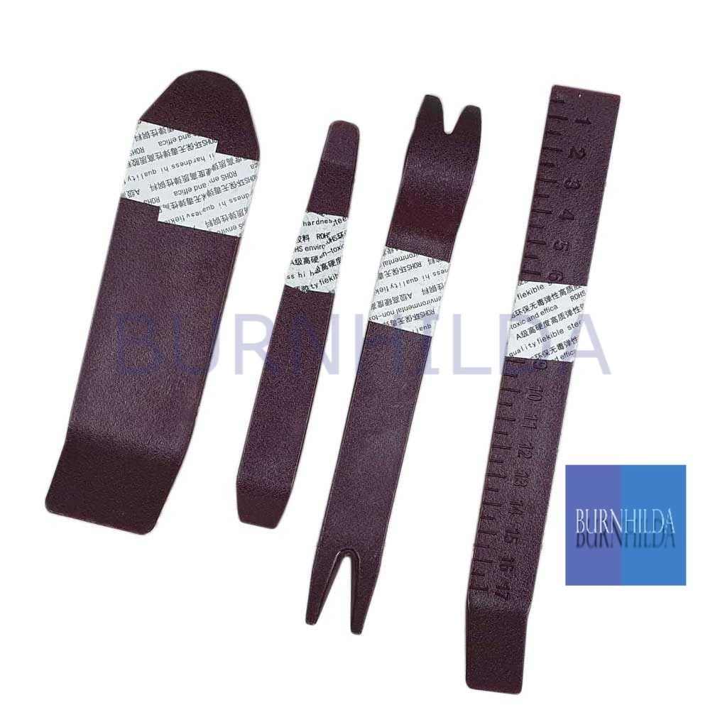 Linggis Mini Crowbar Pry Tool Mobil 4 PCS accesoris motor mobil burnhilda
