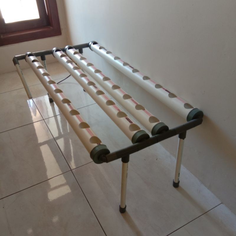 INSTALASI HIDROPONIK SET 40LT DFT FLAT