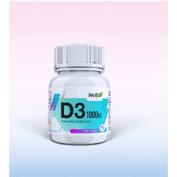 CNI Well3 Vitamin D3 1000 IU