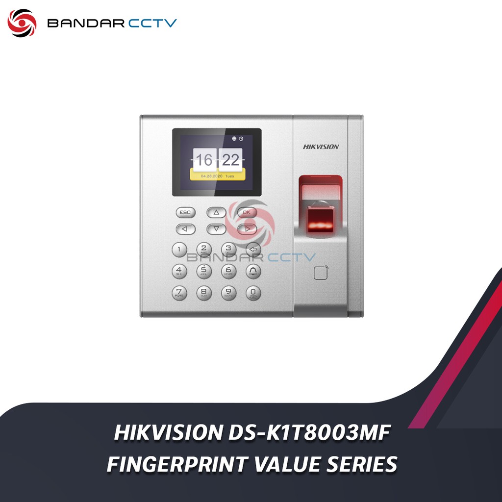 Hikvision DS-K1T8003MF Fingerprint Time Attendance Terminal