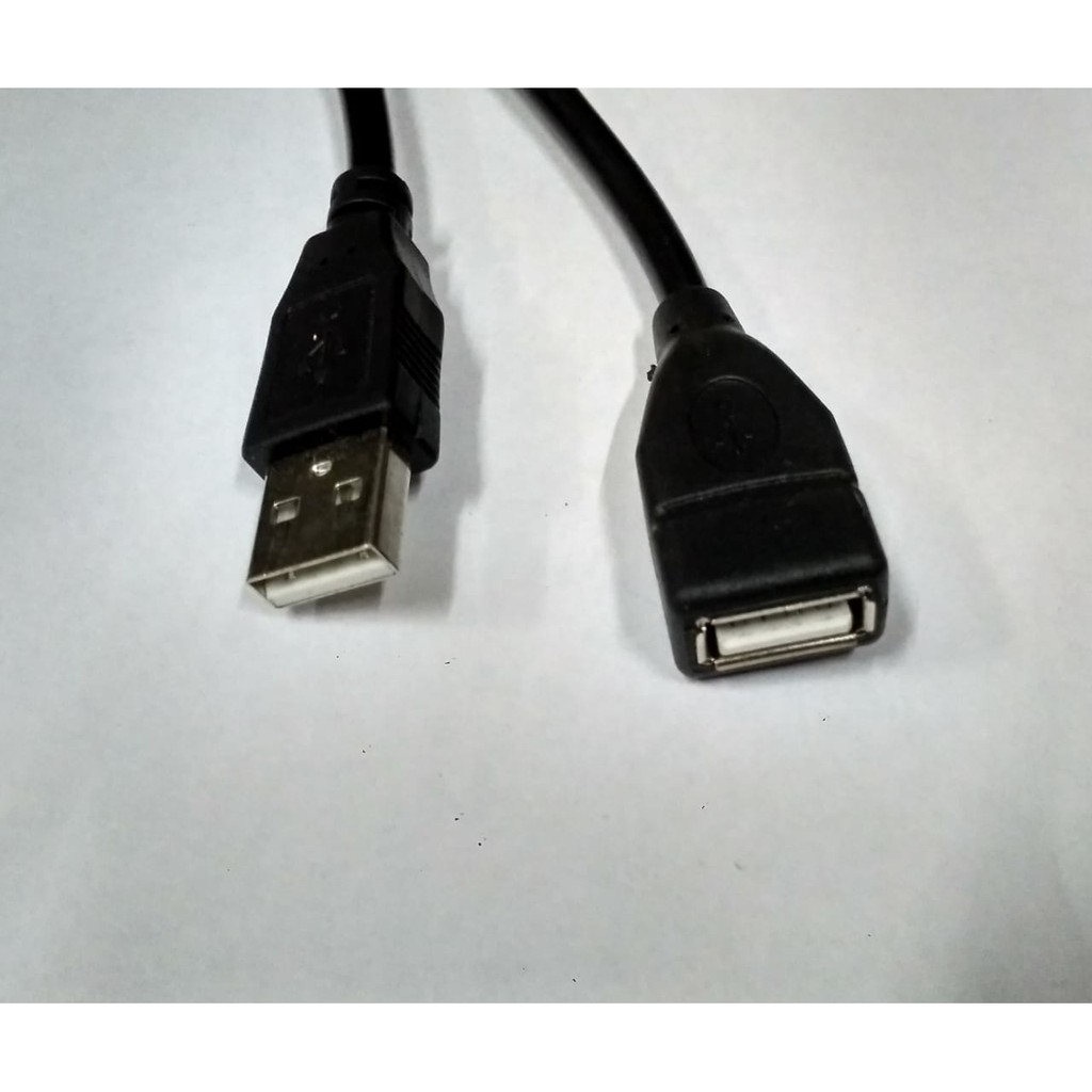 KABEL USB EXTENTION 2.0 JSTECH BLACK GOOD QLTY 5M