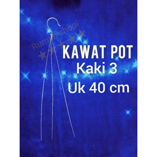 kawat gantung pot kawat pot kawat bunga kawat anggrek kawat bonsai kawat stainless