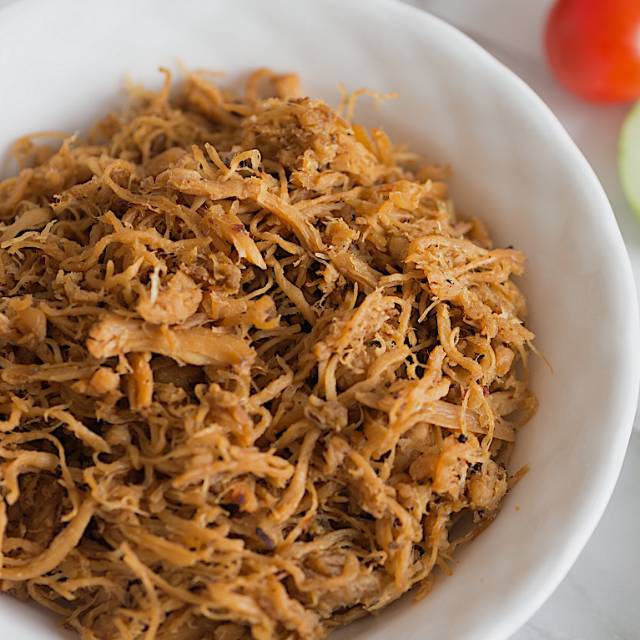 

AYAM SUIR PEDAS ( SEPERTI ABON) TANPA MSG
