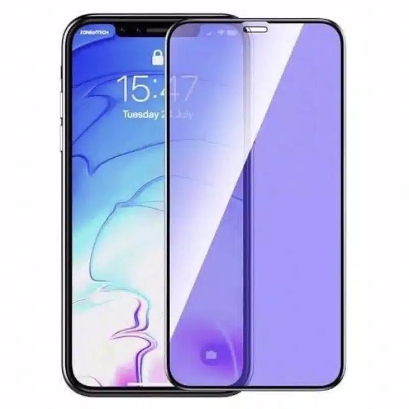 Tempered Glass Full Anti Blue Light/Radiasi Iphone 6 6+ 7 7+ 8 8+ X Xs Xr Xs Max Tg